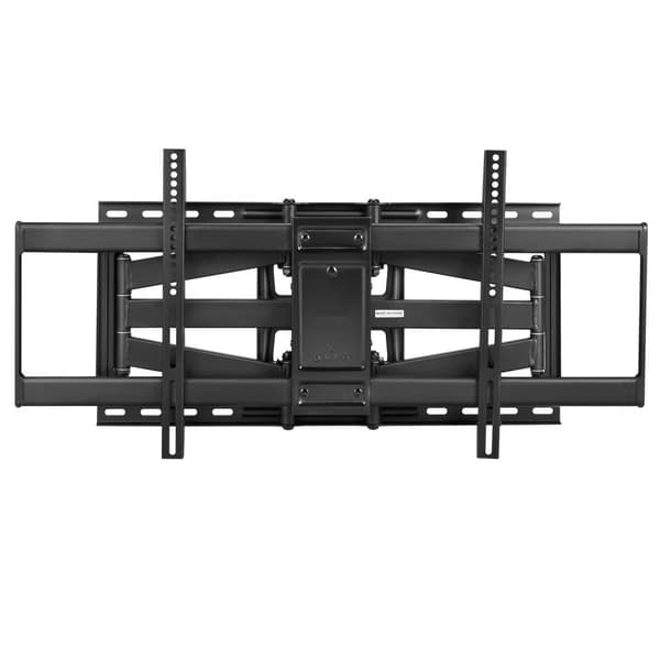 Full Motion TV-fäste för 37-90 tum, vridbart, lutning, horisontell justering, max VESA 600x400 mm, stödjer upp till 165 lbs.