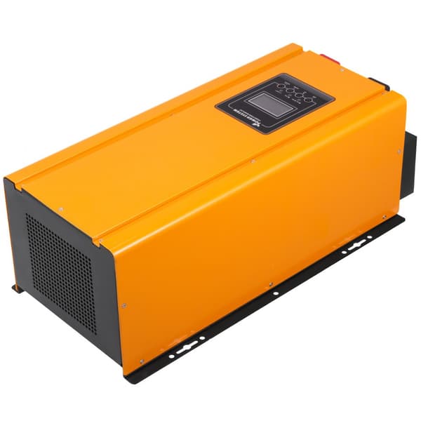 3000W 12V matalataajuinen puhdas sinimuotovirtain 230V, 3kW nimellisteho, 9kW huippu, LCD-näyttö.