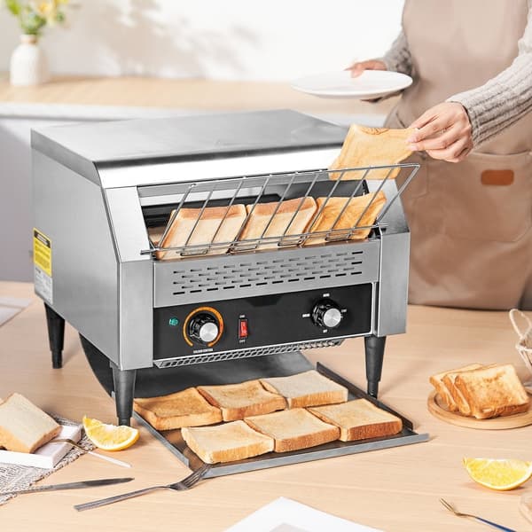 Kommersiel Transporttoaster 450 skiver/time Ekstra kraftig Toaster til erhvervslivet