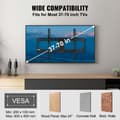 Miniatyrbillede 6 af 9: Universal tv-vægbeslag, lavprofil, passer til 37-70" tv. Tilgængeligt med tilt-funktion, Max VESA 600x400 mm, cap. 132 lbs.
