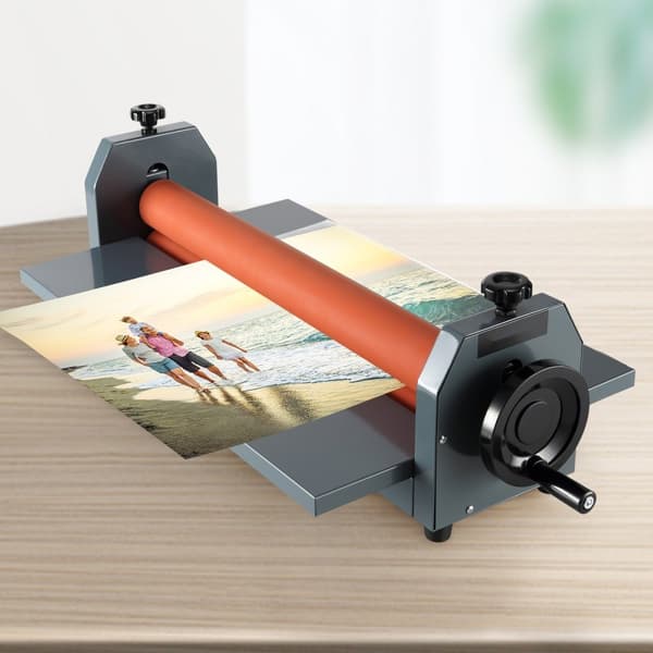 39" 1000MM manuel koldrullelamineringsmaskine til vinyl og fotofilm. Effektiv laminering og perfekt finish.