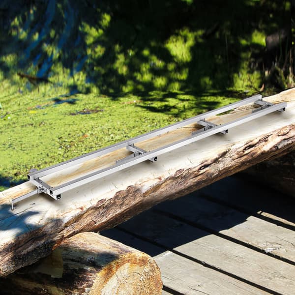 Rail Mill Guide System 9 ft motorsågsfräsning Rail Guide 4 tvärbalkssatser