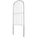 Pikkukuva 9 / 9: Puutarha-aita, kaivamaton 24''(K) x 13''(P), koristeellinen eläinaita, 10 kpl metallista koira-aitaa.