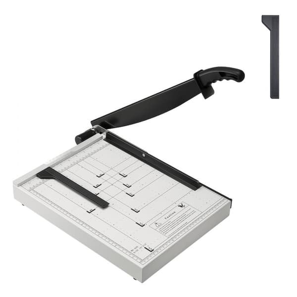 Vahva paperileikkuri, 15" leikkauspituus, kapasiteetti 16 arkkia, suojakaide ja terälukitus. Sopii kouluille ja toimistoille.