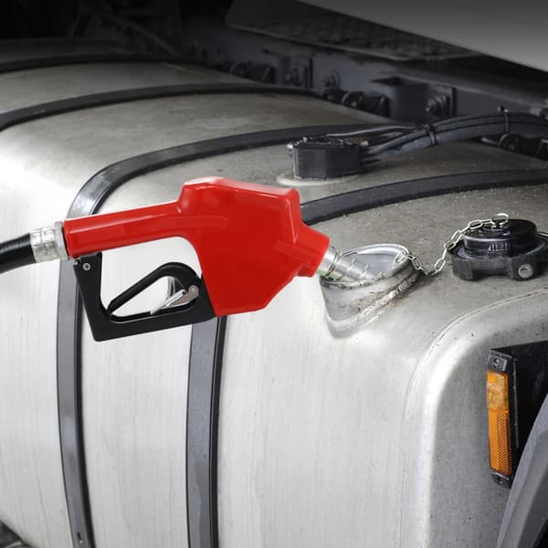 Kannettava 12 V DC polttoainepumpun sarja, 10 GPM, automaattinen sammutussuutin, letkut dieselille ja kerosiinille.