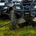 Pikkukuva 8 / 9: Synteettinen vinssiköysi 1/2" x 92 ft, 32,000 lbs, suojaholkki, taottu koukku, vetohihna - yleissovitus maastoautolle.