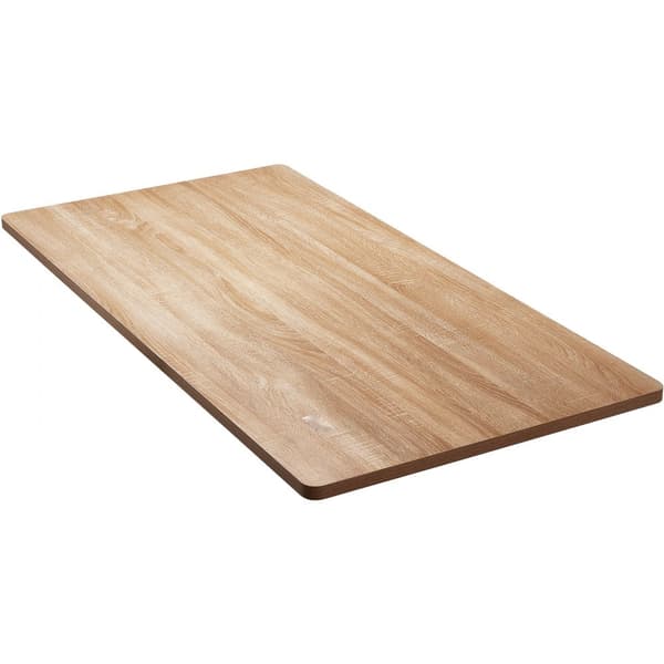 Bordplade 70,9" x 31,5" x 1", 220,5 lbs belastning, Universal spånplade til elektrisk højdejusterbart skrivebord, rektangulær design