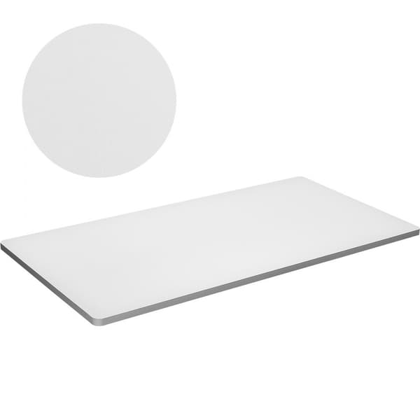 Bordplade i spånplade, 60" x 25", 220,5 lbs kapacitet. Perfekt til justerbart elektrisk skrivebord til hjem og kontor.