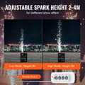 Pikkukuva 3 / 9: Cold Spark - 500W ilotulituskone, 2-4M, täydellinen DJ:lle ja häätapahtumiin!