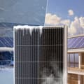 Miniatyrbillede 8 af 9: 100W Monokrystallinsk Solpanel Kit 12V med Solpanel & Opladercontroller