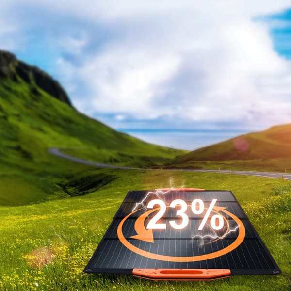 Kätevä taitettava 120 W ETFE-yksikiteinen aurinkopaneeli laturisarja.