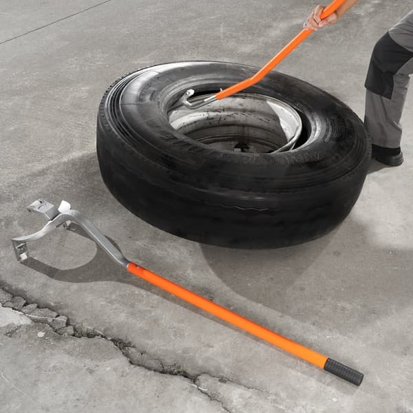 Lastvognsdæk skifter - montering og demontering af 22,5-24,5" radialdæk/tubeless. Effektivt og brugervenligt værktøj.