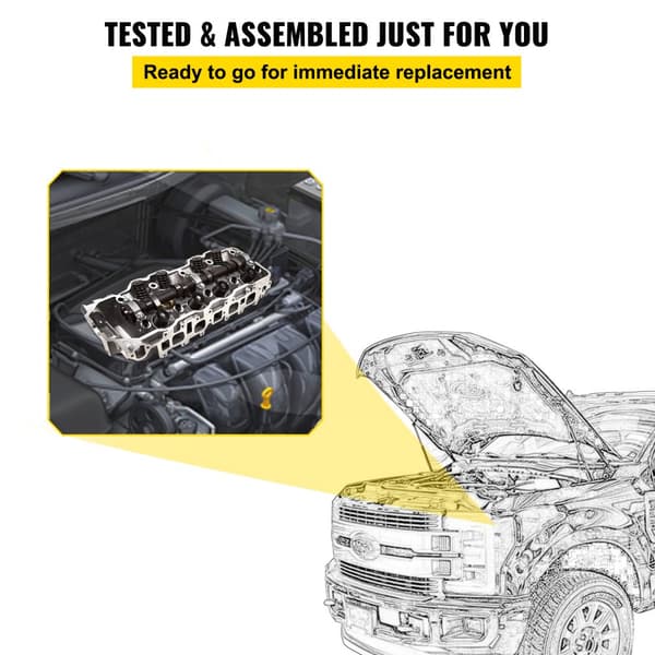 Cylinderhoved til Toyota 4Runner (85-95) og Pickup (85-95) 2,4L - Perfekt pasform og høj kvalitet.