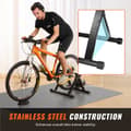 Miniatyrbillede 6 af 9: Cykeltræner til 26"-29" hjul, magnetisk, støjsvag motor, sammenklappelig til indendørs træning med hurtigudløser og forhøjer.