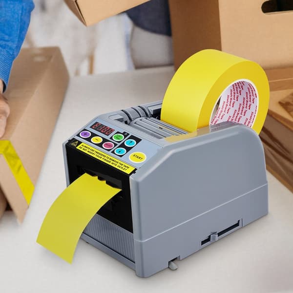 Zcut-9 Automatisk Tape Dispenser - Elektrisk Tapeskærer til Klæbemiddel, 6-60 mm Bredde | Effektiv Emballagemaskine