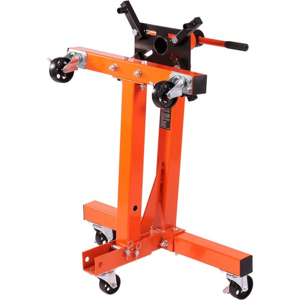 Motorstativ 1500LBS Fällbart Motorlyft Dolly med justerbart monteringshuvud