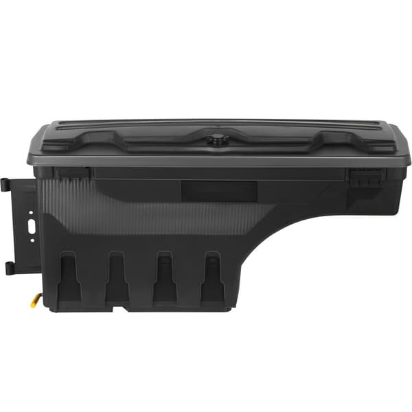 Kuorma-auton sängyn säilytyslaatikko, lukittava kansi, ABS-vesitiivis 6,6 gal/20 L, Dodge Ram 1500 2019-2021.