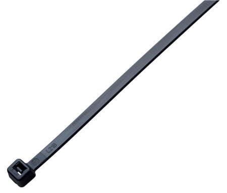 Kaapelinside 4,8X390 musta UV-kestävä, max Ø halkaisija 110mm, lämpötila -40°C - +85°C, vetolujuus 230N, polyamidi (PA) - (100 kpl)