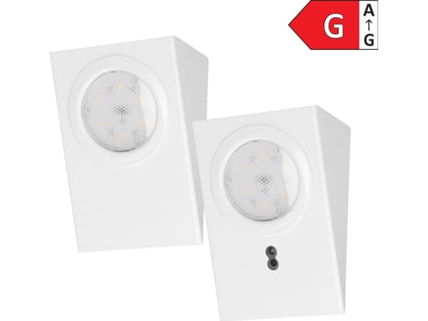 Orno MAKAN LED-lyssett under skapet 2W, 180lm, 4000K, med kontaktløs bryter, hvit