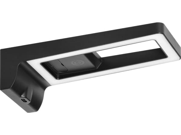 Orno ARTUS LED underskapslampe 3W, 225lm, 4000K, med berøringsbryter og USB, svart