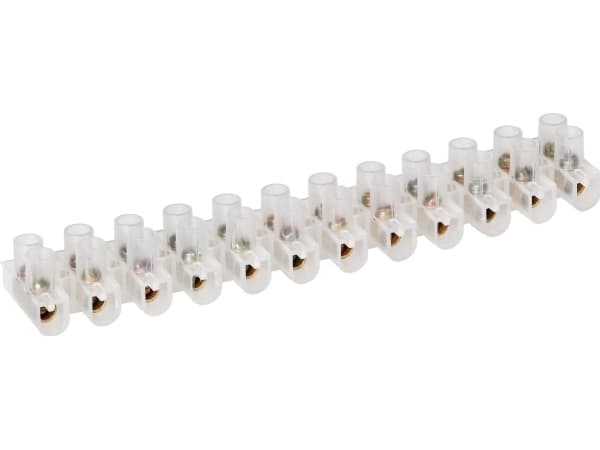 Orno 12-spors ECO klemlist, maks 6mm2, PE, 10 stk.
