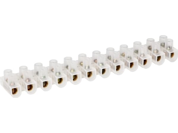 Orno 12-spors ECO rekkeklemme, maks 10mm2, PE, 10 stk.