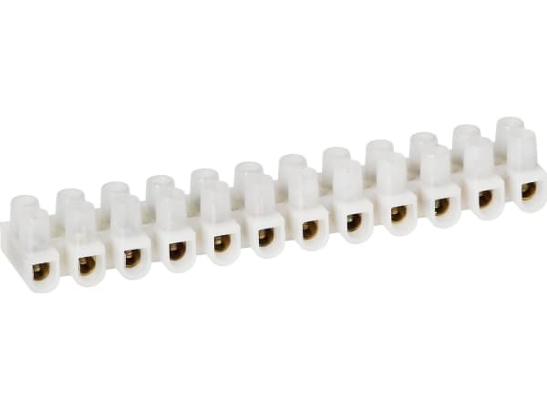 Orno 12-veis rekkeklemme PRO, maks 4mm2, PA UL94-V1, 10 stk.