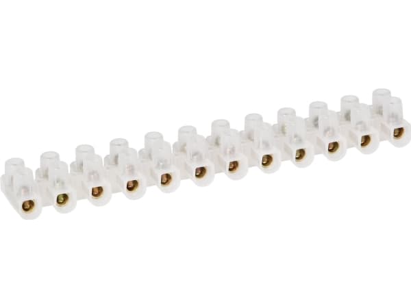 Orno 12-spors ECO rekkeklemme, maks 16mm2, PE, 10 stk.