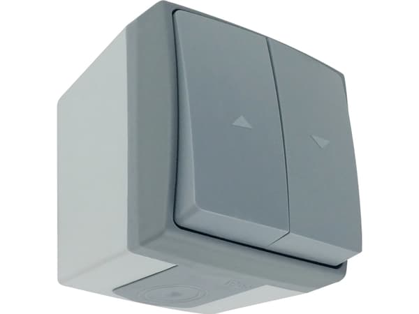 Orno rullaverhokytkin AQUATIC PRO IP 55 harmaa grafiitti 10 kpl