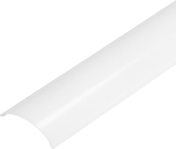 Orno suojus AD-LP-6502 sarjan kulmaprofiileille, 2m, opaali polykarbonaatti, 50 kpl:n sarja.