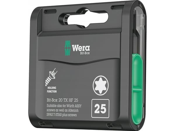 Wera TX HF 05057778001 Torx bit TX 25 20 deler