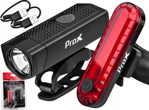Prox belysningssats ProX Aero Plus 400Lm + 5xLED 10Lm USB
