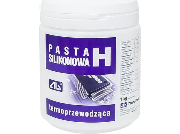 Blås 0023# Pasta silikonowa h 1000g biała