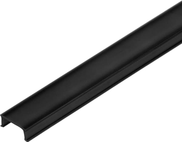 Orno Diffuusori kipsilevyihin upotettaviin profiileihin, AD-LP-6507 sarja, 2m, musta polykarbonaatti, 50 kpl:n sarja.