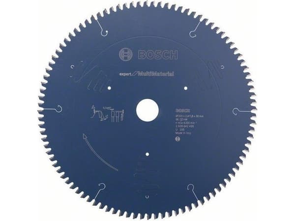 Bosch 2 608 642 495, Multi, 30 cm, 3 cm, 1,8 mm, 2,4 mm, TCG (Triple Chip Grind)