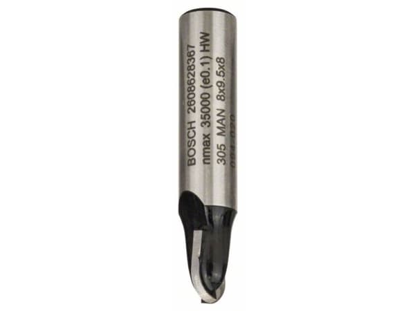 Bosch Standard for Wood - Rutertupp - for bløtt tre, løvtre - 8 mm - lengde: 40 mm