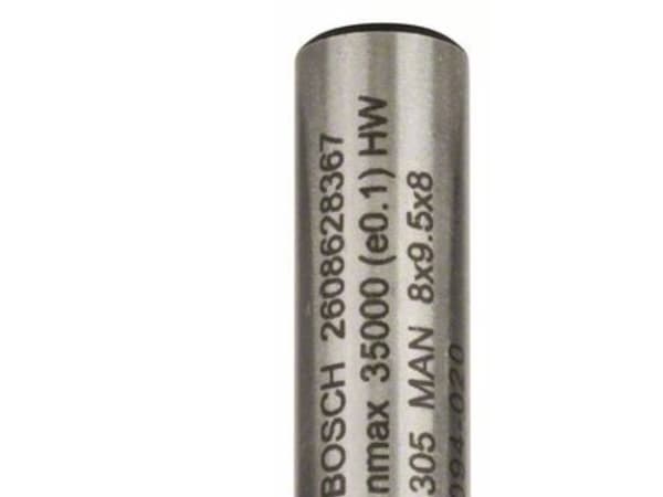 Bosch Standard for Wood - Rutertupp - for bløtt tre, løvtre - 8 mm - lengde: 40 mm