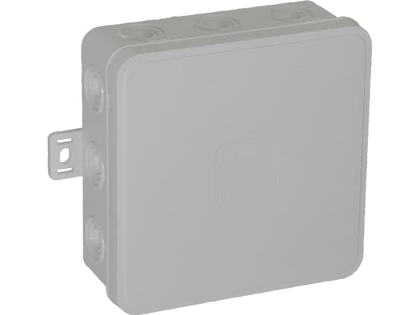 Orno Box n/t CLICK, IP54, 12 foringer, 100x100x41mm, grå, 32 stk.