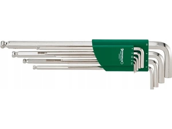 Sexkantsnyckelsats Stahlwille 96432600; 1,5-10 mm; 9 st.