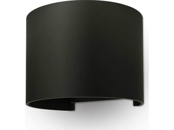 Vägglampa V-TAC 5W Vägglampa Justerbar Svart Rund IP65 Bridgelux VT-756 neutral