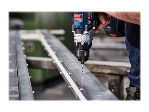 Bosch HSS PointTeQ - Bor - for plast, ikke-jernholdig metall, støpejern, cast steel, alloyed steel, non-alloyed steel - bor - 15 mm - cylindrical