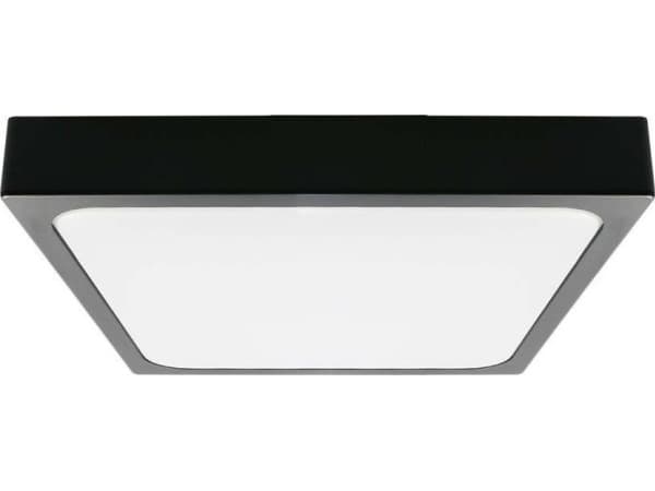 V-TAC taklampe V-TAC taklampe 30W LED Square IP44 42x42cm Sort VT-8630B-SQ 6500K 3000lm