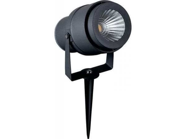 V-TAC LED Hagearmatur V-TAC Innfelt 12W Grå VT-857 4000K 930lm