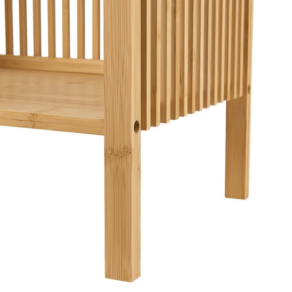 Sängbord Varde 50x38,5x33 cm bambu [en.casa]