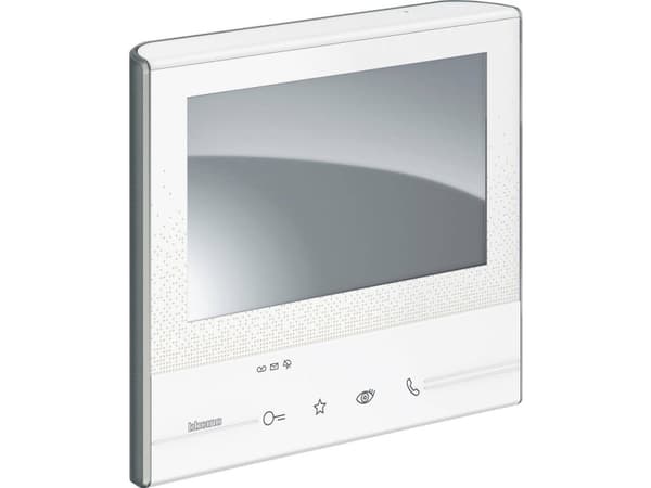 Legrand CLASSE300 X13E LIGHT Video-dørsamtaleanlæg 2-tråds, WLAN Video-indendørs enhed 1-familiehus Hvid