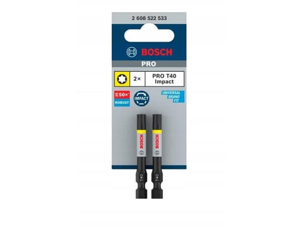 Bosch Professional 2608522533 2608522533 TX-bit T 40 2 stk