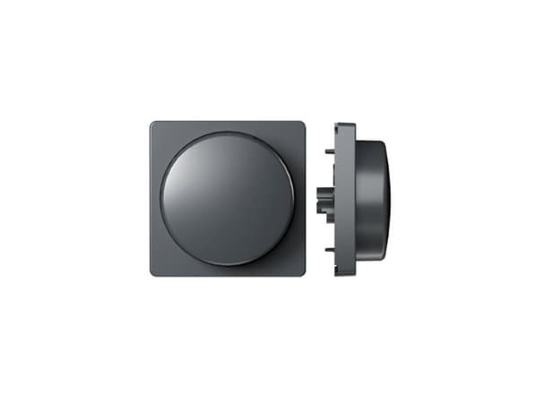 Light Solutions Front for ZigBee rotary dimmer - Charcoal grey