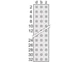 Miniatyrbild 5 av 5: nVent SCHROFF 69001717 Multistikfatning 1 st