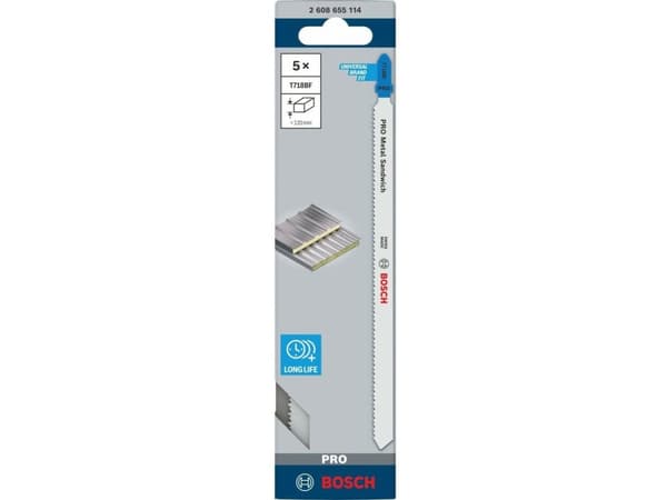 Bosch Tillbehör 2608655114 Sticksågsblad 5 st