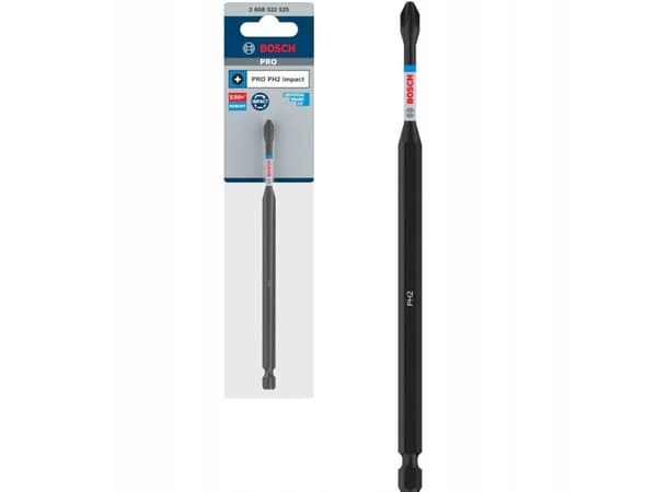Bosch Accessories 2608522525 2608522525 Krydskærv-bit PH 2 1 stk